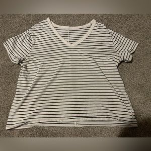 Striped shirt, XL, Arizona jean, boyfriend vneck